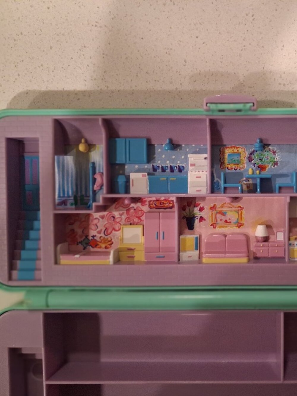 1990 Polly Pocket Apartment Pencil Case - Picture 2 of 8